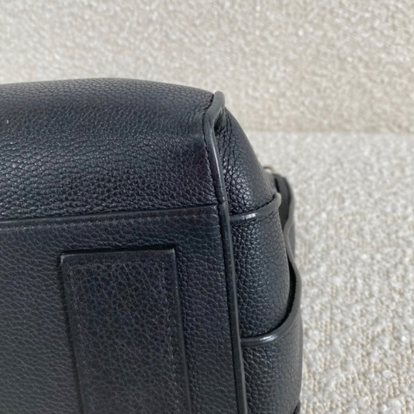 Authentic Saint Laurent Black Grained Calfskin Sac De Jour Bag - Picture 7 of 15